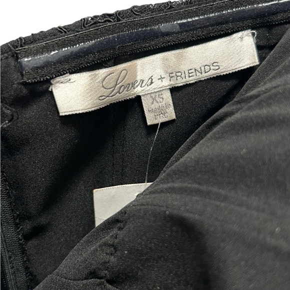 Lovers And Friends Black Dress Womens Size XS - Picture 5 of 12